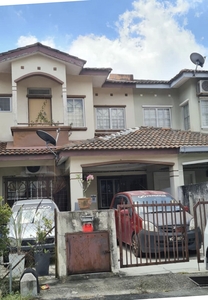 Double Storey House Taman Lestari Perdana For Sale 20x70