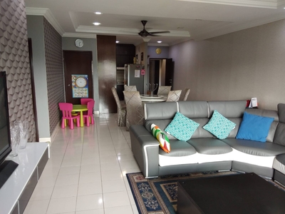 FULLY RENO Desa Saujana Apartment, Tmn Sungai Besi Indah, Seri Kembangan For Sale