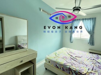 Harmony View in Jelutong area 700sf Partially Furnished Renovated