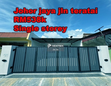 Johor Jaya Jln Teratai Single Storey Terrace For Sales