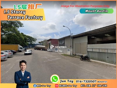 Mount Austin 1.5 Storey 24x130 Factory For Sale!! Mount Austin,Desa Cemerlang,Johor Bahru