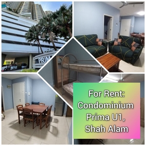Prima U1 - Shah Alam, Selangor[Condominium] For Rent
