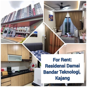 Residensi Damai Apartment, Bandar Teknologi Kajang -Semenyih