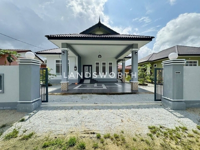 Rumah Banglo 1 Tingkat Cantik Siap Sepenuhnya di Padang Luas Jerteh Terengganu For Sale