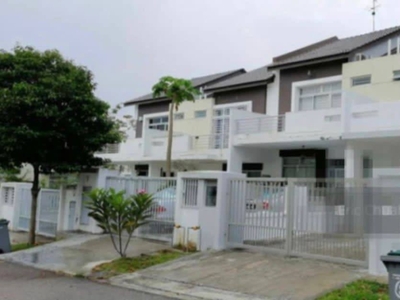 Taman Laman Setia,  Jalan Laman Setia, Gelang Patah Setia Eco Village End Lot Double Storey Terrace House For Sale