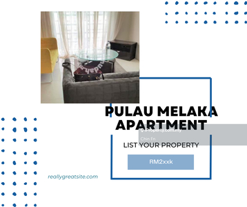 Town Area Renovated Apartment Pulau Melaka Raya Dataran Pahlawan