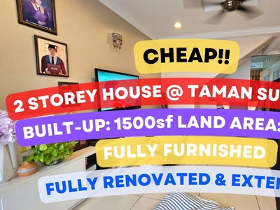 2 Storey House @ Taman Suria Jaya fully renovated & extended