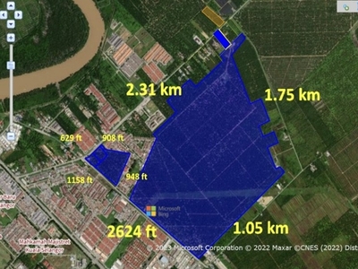 349 acres Kuala Selangor Residential Zone Land for Sale