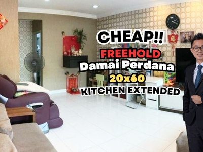 C H E A P 2 Storey Terrace @ Damai Perdana with extended kitchen & renovated