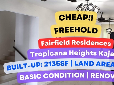 C H E A P Fairfield Residences @ Tropicana Heights Kajang with renovation