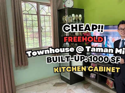 C H E A P Townhouse @ Taman Midah for sale