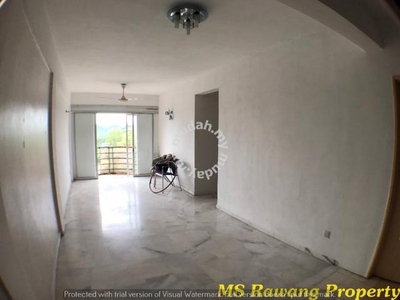 Casa Ria Apartment ,With Lift, Bandar Country Homes , Rawang For Sale