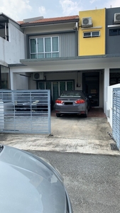 FREEHOLD NON BUMI, Double Storey Terrace House @ Taman Hill Park 3, Kajang - Kitchen Fully Extended