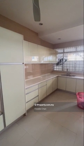 Fully renovated extended house with partly furnished for rent at USJ 2