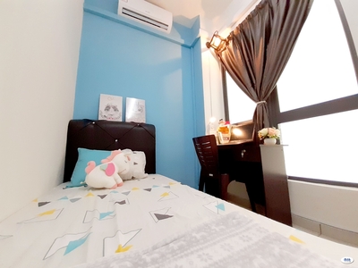 Single Room at The Andes, Bukit Jalil. Include WIFI & Utilities.