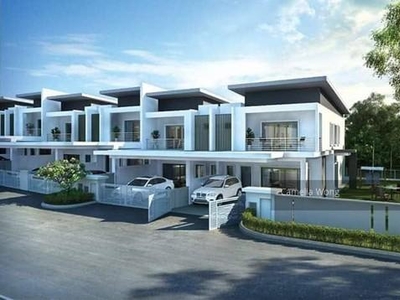 [SemiD Concept Superlink Double Storey] Full Loan Monthly 1800 !!