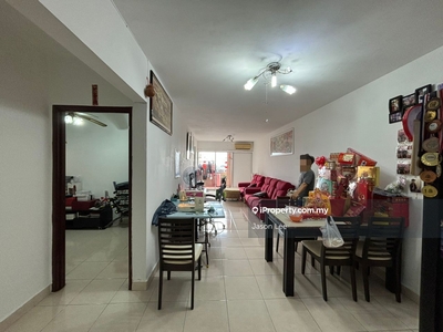 Aliran Damai Apartment, Partially Furnished, with swimming pool.