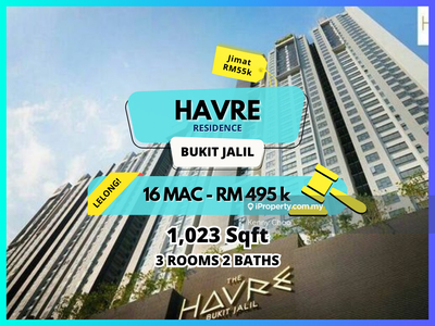 Bank Auction Save Rm55k Havre Residence @ Bukit Jalil Pavillion LRT