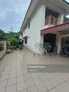 Double storey terrace house end lot under bank value