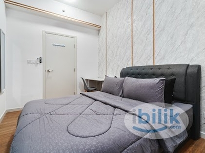 Exclusive Fully Furnished PRIVATE MASTER room with BATHROOM, direct Link Bridge from Condo to MRT station