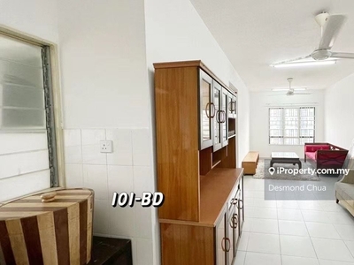 Full Loan! Corner Unit Seri Intan Apartment Setia Alam