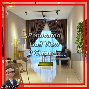 Golf view / Renovated / 2 Carparks