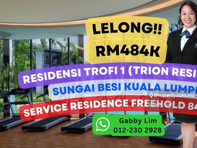 Lelong Super Cheap Service Residence @ Trion Residence Sungai Besi KL