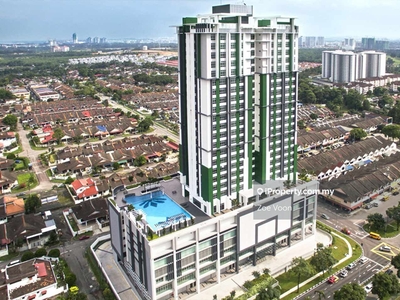 New 1 Room Apartment (942sf) Molek Pulai Apartment,Taman Molek, Johor