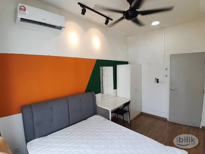 【New Unit Near MSU @ Shah Alam】 Middle Room with AC, Fully Furnished #GSA