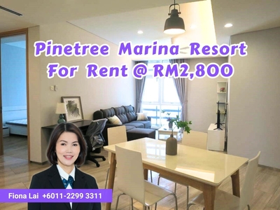 Pinetree Marina Resort @ Puteri Harbour nice fully furnished unit, cosy home living style