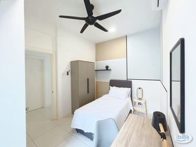 Private Medium Room With Aircond in Epic Residence, Larkin, 15mins CIQ
