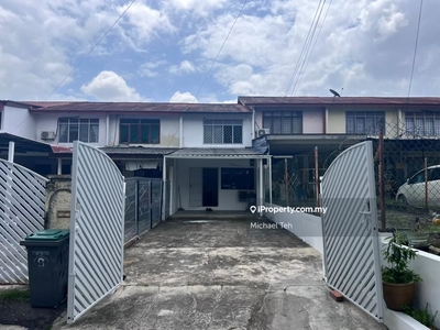 Taman Johor Jaya double sty low cost house for sale