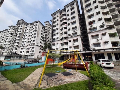 [1kbook] Pangsaria Apartment 800sf Taman Desa Petaling 100%loan