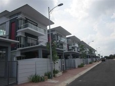 3 storey zero lot bungalow, ridgeview residence, kajang hill