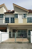 Double storey house is for rent in Bandar Baru Sri Klebang I