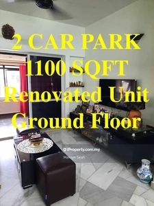 Mutiara View 1100 Sf Ground Floor 1 plus 1 Car Park Renovated