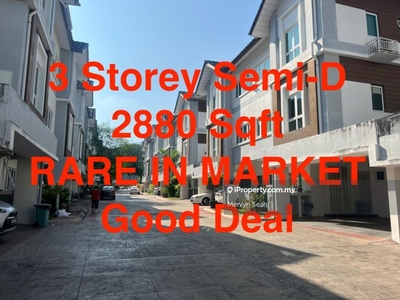 Sierra Vista 2880 Sqft 3 Storey Semi d Partly Furnished Good Deal