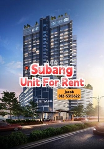 Armani Soho Unit for rent @ Subang Jaya near Taipan USJ