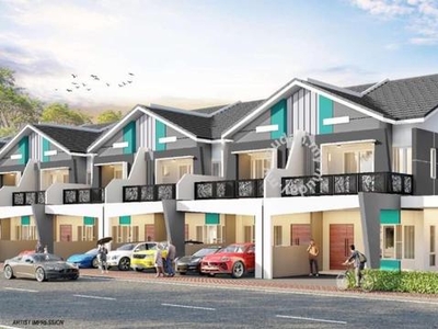 FULL Loan New Double Storey Terrace house Tasek Ipoh Perak