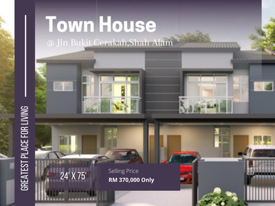 [NEW] Terrace Town House 24'x75' @ Jln Bukit Cerakah,Shah Alam near UiTM,Meru,Puncak Perdana,Puncak Alam,GUTHRIE | LATAR | NKVE | Federal Highway