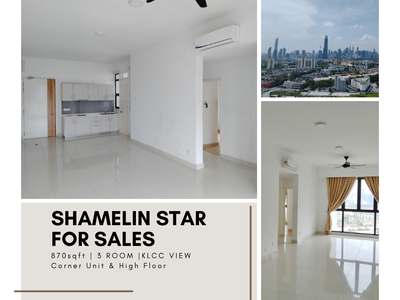 【WTS】 Shamelin Star Residences , 3 ROOM { Facing KLCC } near by Sunway Velocity,Aeon Taman Maluri,Ikea,MyTown,TRX,MRR2,Sg Besi Express