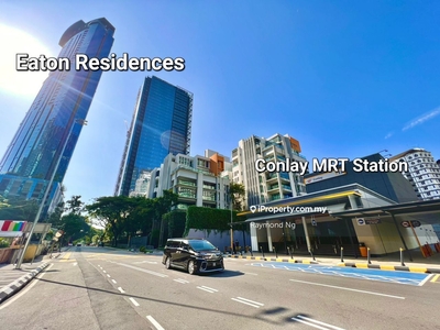 130 meters from Conlay MRT Station, nearby KLCC & Pavilion Mall