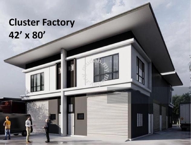 Brand new Cluster Factory, Sungai Gadut Industrial Park, Senawang