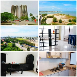 Freehold 2 Bedrooms Condominium at Klebang Seaview