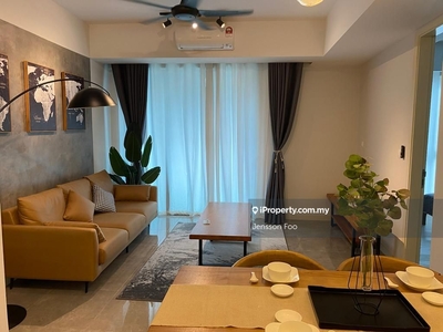 New Fully Furnished Unit in Mont Kiara linked to 163 Retail Mall