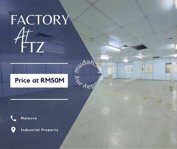 Super Big 97K sq,ft Factory Batu Berendam FTZ Industrial Melaka