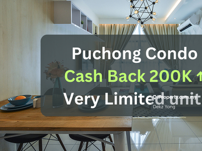 Completed unit- cash back 200k