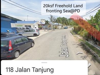 Freehold 20000sf Sea Front @Port Dickson