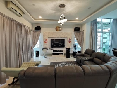 FULLY FURNISHED & EXTENDED 2 Sty Semi D GOOD CONDITION Bukit Banyan