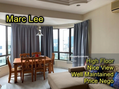 High Floor, Nice View, Well Maintained, Fully Furnished, Price Nego